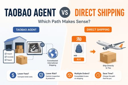 Taobao Agent vs Direct Shipping